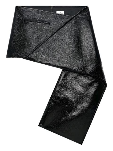 asymmetric mini skirt by COURREGES