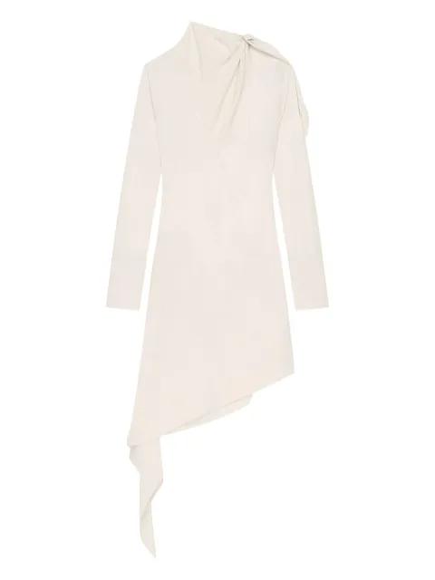 asymmetrical long-sleeve dress by COURREGES