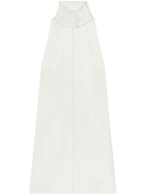 attached-scarf mini dress by COURREGES