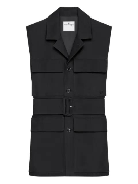belted jacket by COURREGES
