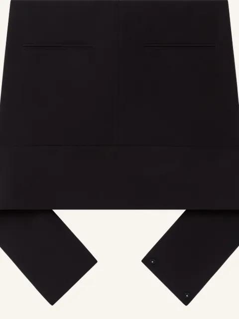 belted mini skirt by COURREGES