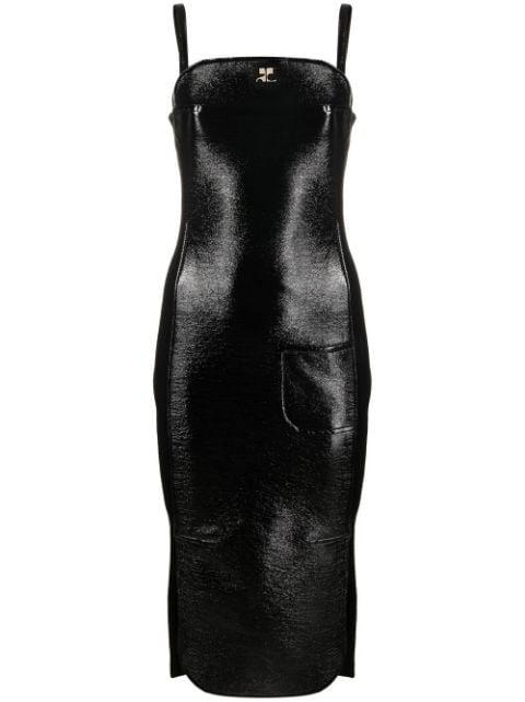 bodycon panelled dress by COURREGES