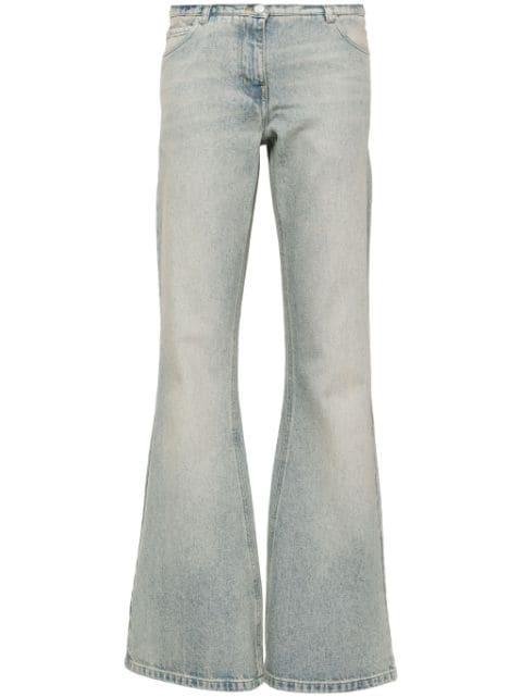 bootcut cotton jeans by COURREGES