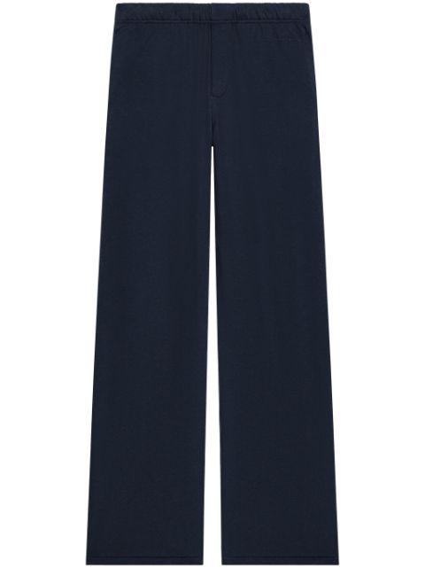 bootcut track pants by COURREGES