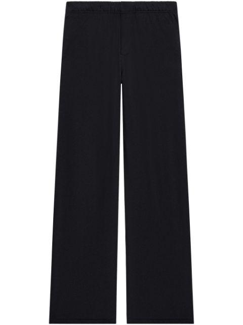 bootcut track pants by COURREGES