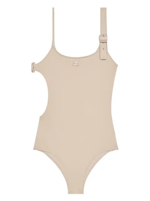 buckle cut-out swimsuit by COURREGES