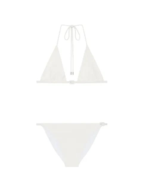 buckle-detail bikini set by COURREGES