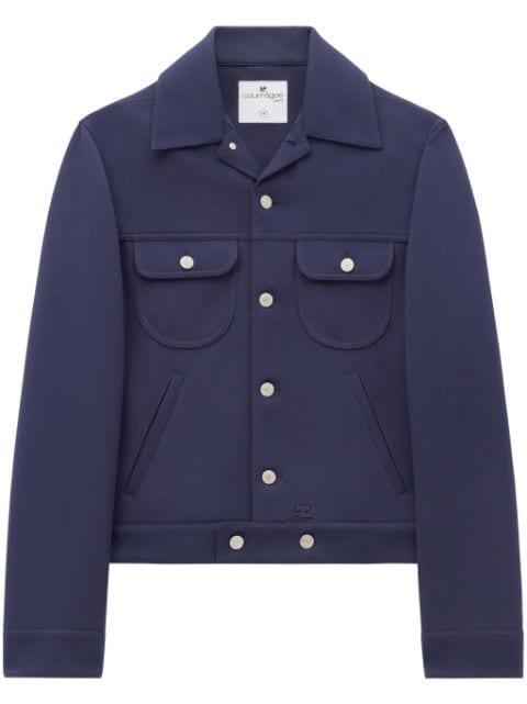 button-up jacket by COURREGES