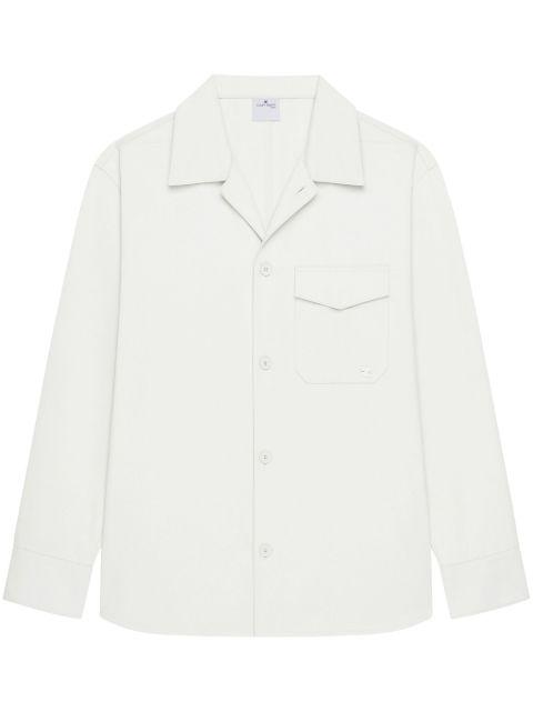 chest-pocket shirt by COURREGES