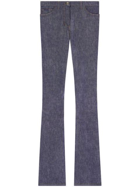 cotton bootcut jeans by COURREGES