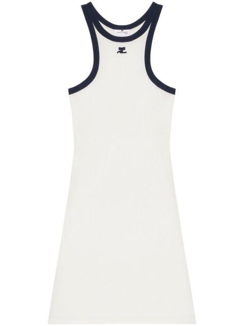 cotton scuba dress by COURREGES