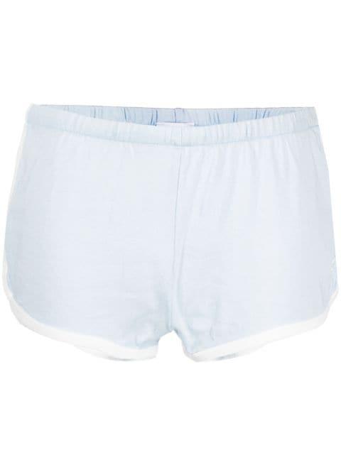 cotton short shorts by COURREGES