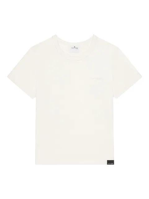 crew-neck logo t-shirt by COURREGES
