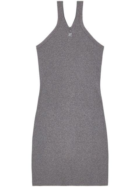 criss-cross 90's mini dress by COURREGES