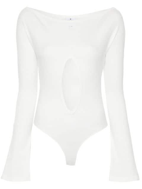 cut-out bodysuit by COURREGES
