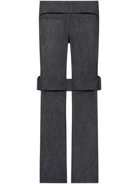 cut-out detailing trousers by COURREGES