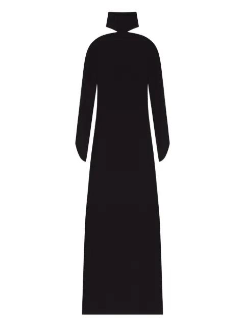 cut-out long-sleeve gown by COURREGES