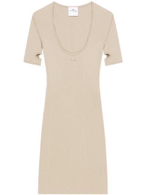 cut-out mini dress by COURREGES