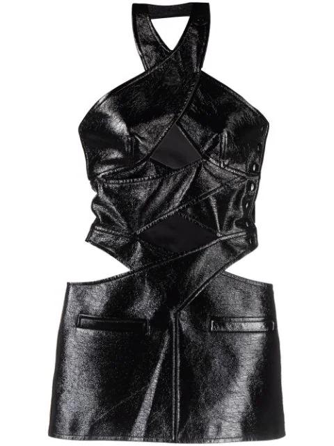 cut-out mini dress by COURREGES