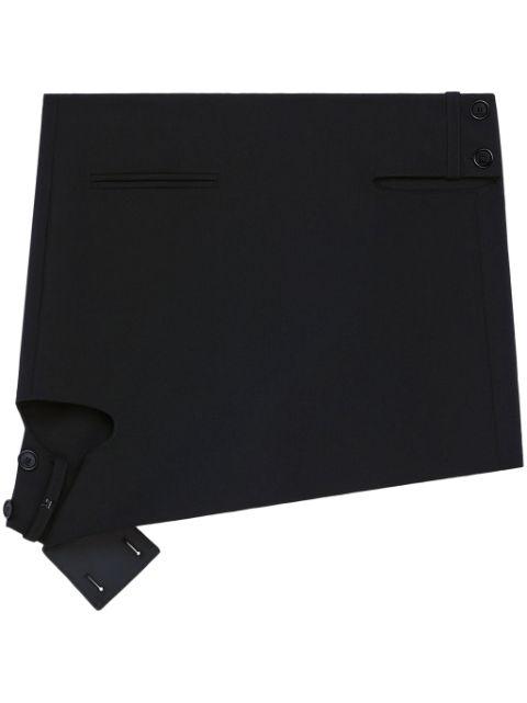 cut-out mini skirt by COURREGES
