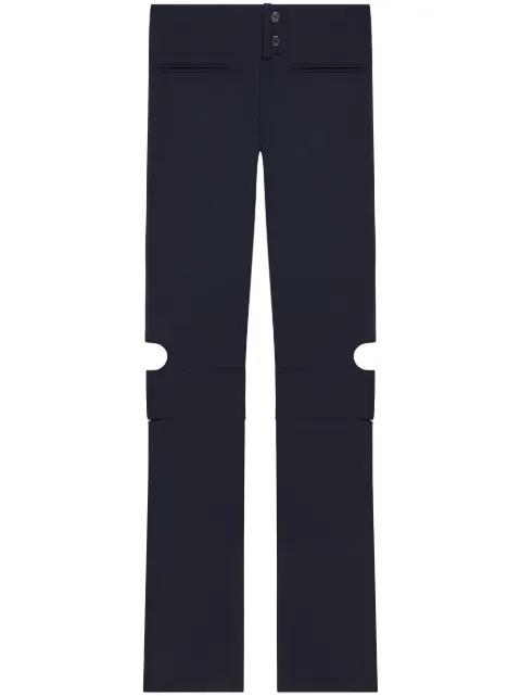 double-buckle trousers by COURREGES