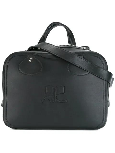 double handles medium tote by COURREGES
