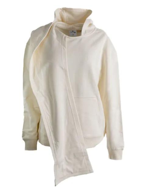 draped hoodie by COURREGES
