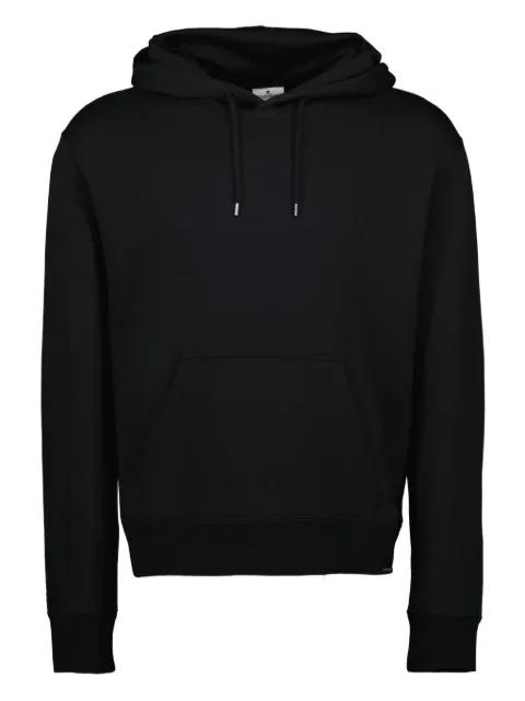 embroidered-logo hoodie by COURREGES