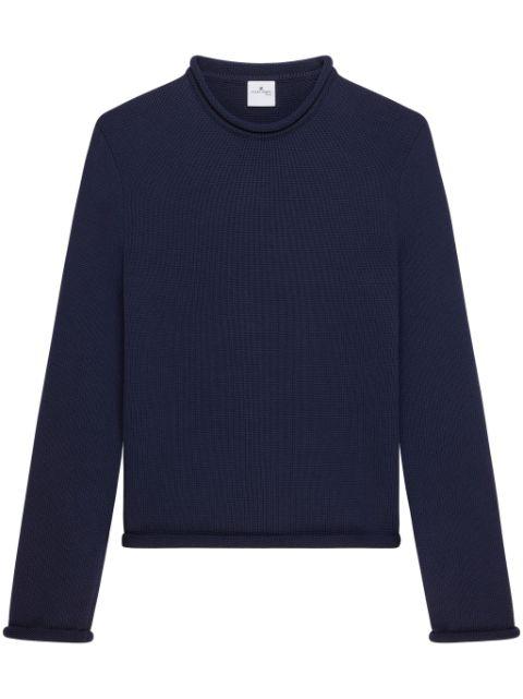 fine-knit sweater by COURREGES