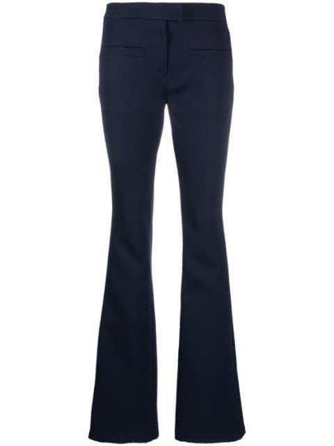 flared trousers by COURREGES