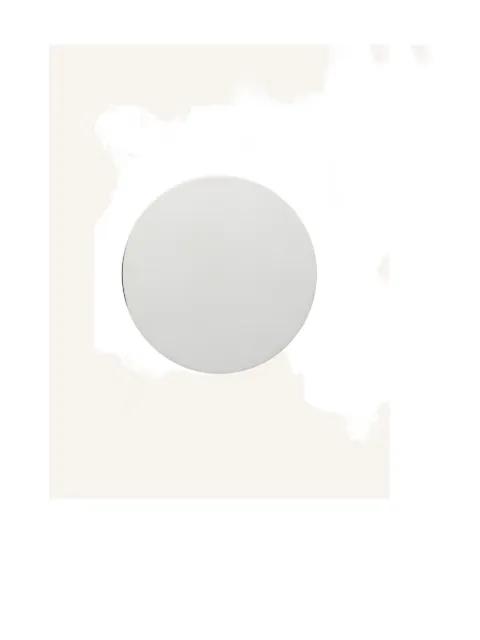flat circle earrings by COURREGES