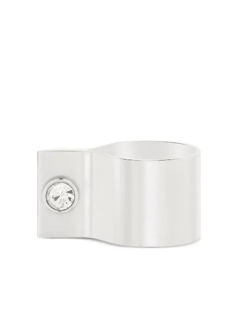 fold strass ring by COURREGES