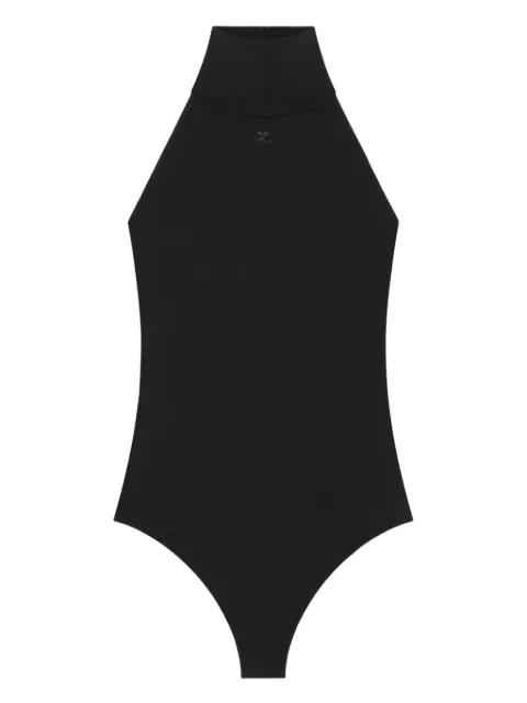 halter-neck jersey bodysuit by COURREGES