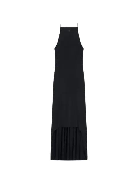 halterneck high-low dress by COURREGES