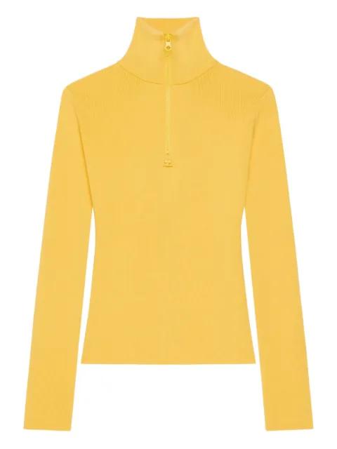 high-neck long-sleeve T-shirt by COURREGES