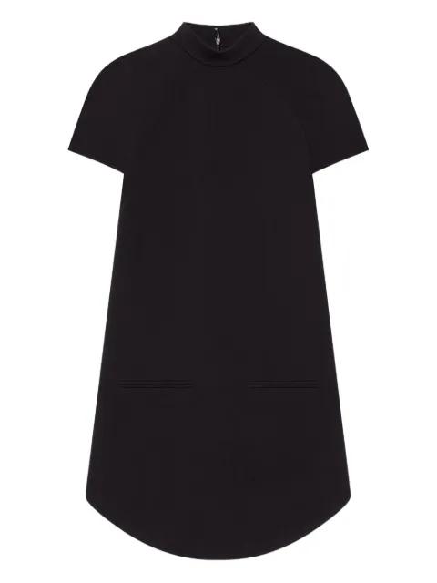 high-neck short-sleeve dress by COURREGES