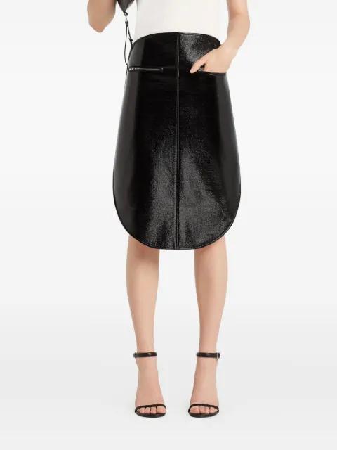 high-waisted skirt by COURREGES