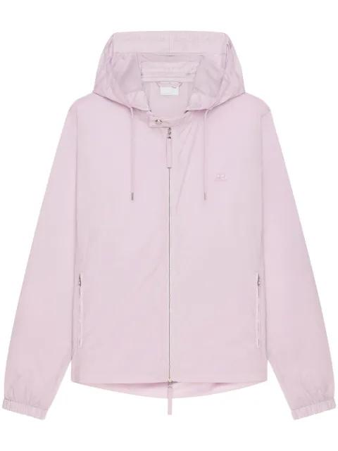 hoodied windbreaker by COURREGES