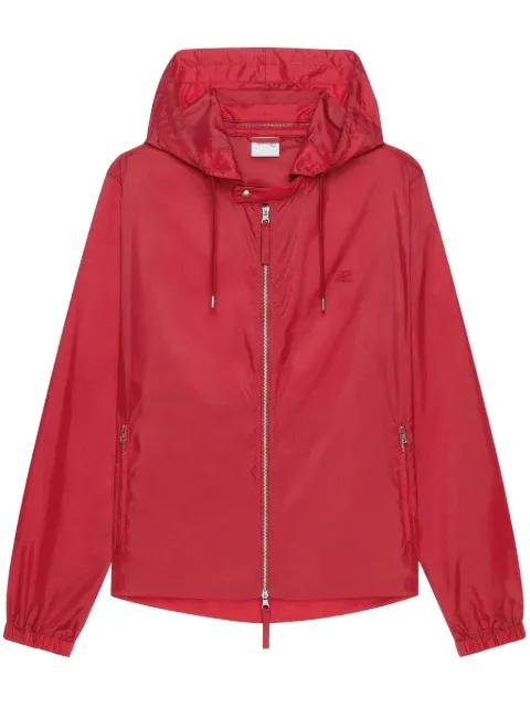 hoodied windbreaker by COURREGES