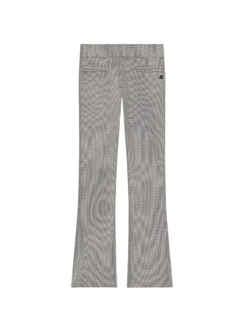 houndstooth trousers by COURREGES