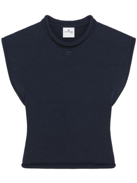 knitted top by COURREGES