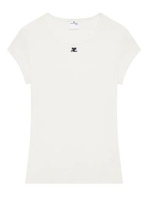 logo T-shirt by COURREGES