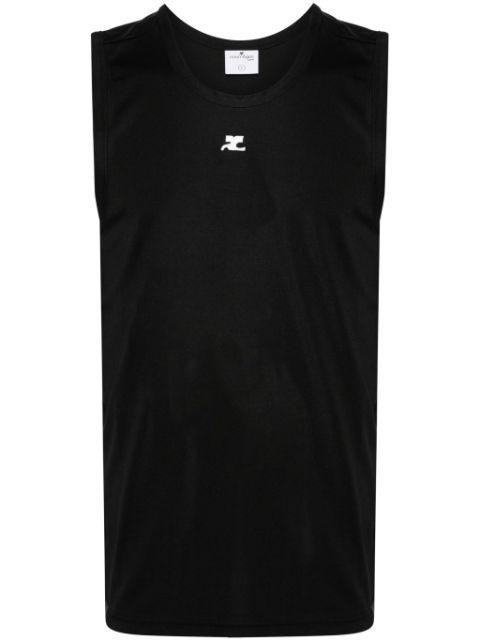 logo-appliqué top by COURREGES