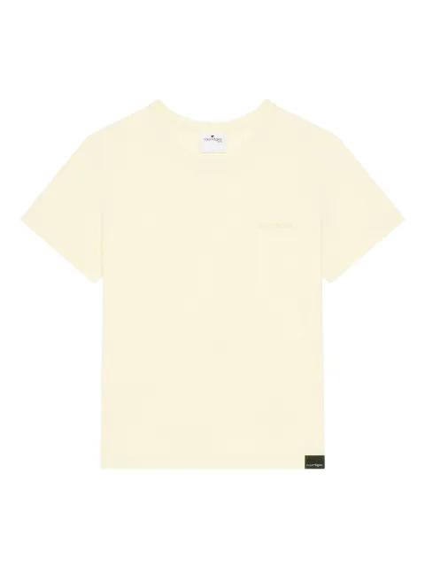 logo-embroidered T-shirt by COURREGES