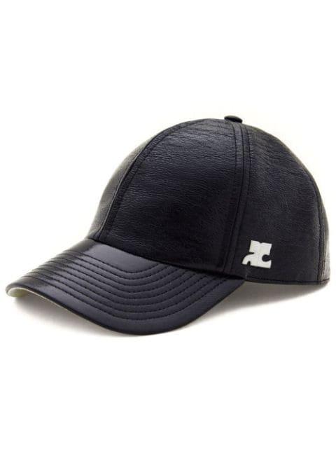 logo patch cap by COURREGES