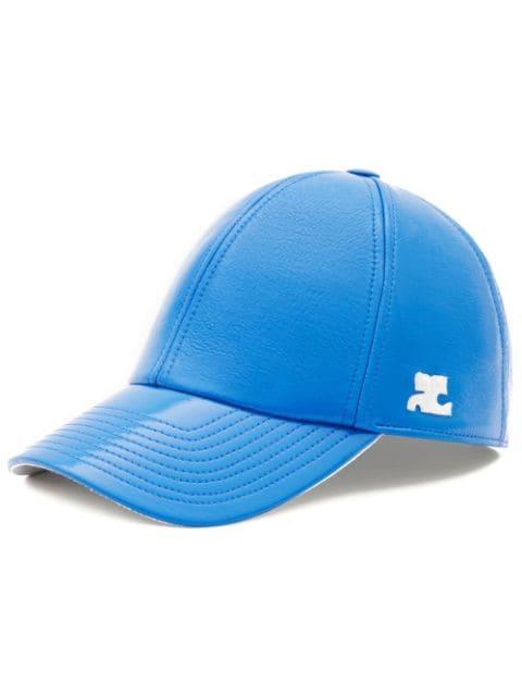 logo patch cap by COURREGES
