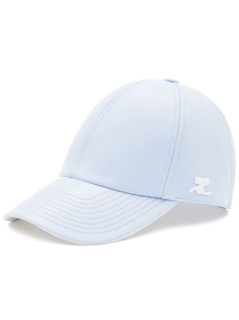 logo patch cap by COURREGES