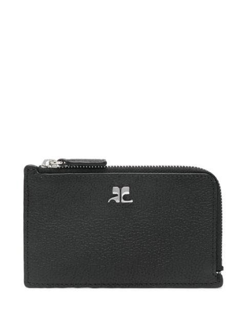 logo-plaque cardholder by COURREGES