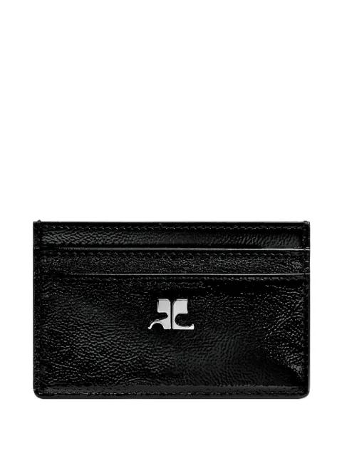 logo-plaque naplack card holder by COURREGES