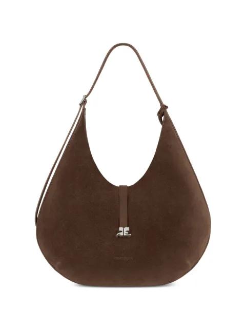 logo-plaque shoulder bag by COURREGES